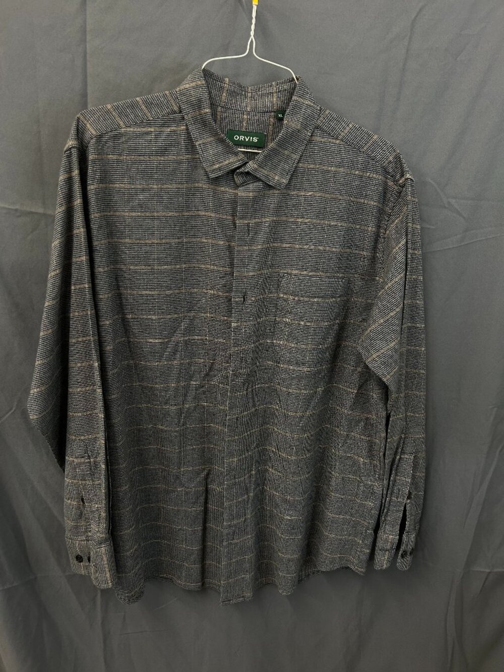Orvis Men's Long Sleeve Wool Blend Long Sleeve Shirt XL
